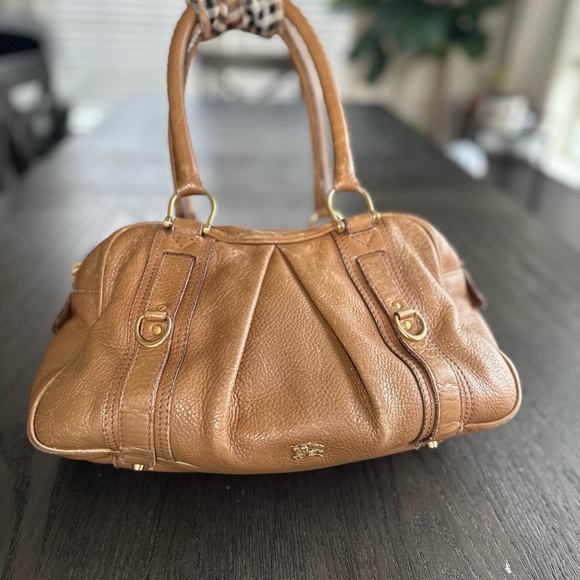 Burberry Vintage Brown Leather Handbag - Picture 2 of 16